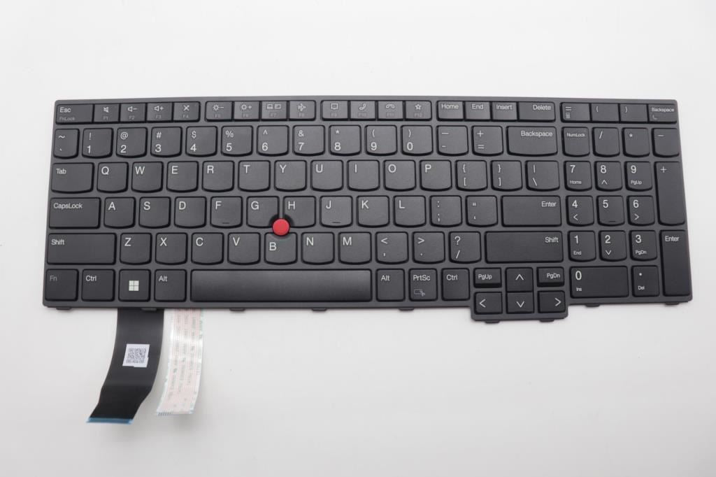 Lenovo ThinkPad P16s 1 L15 3 T16 1 Keyboard US Black 5N21D93797
