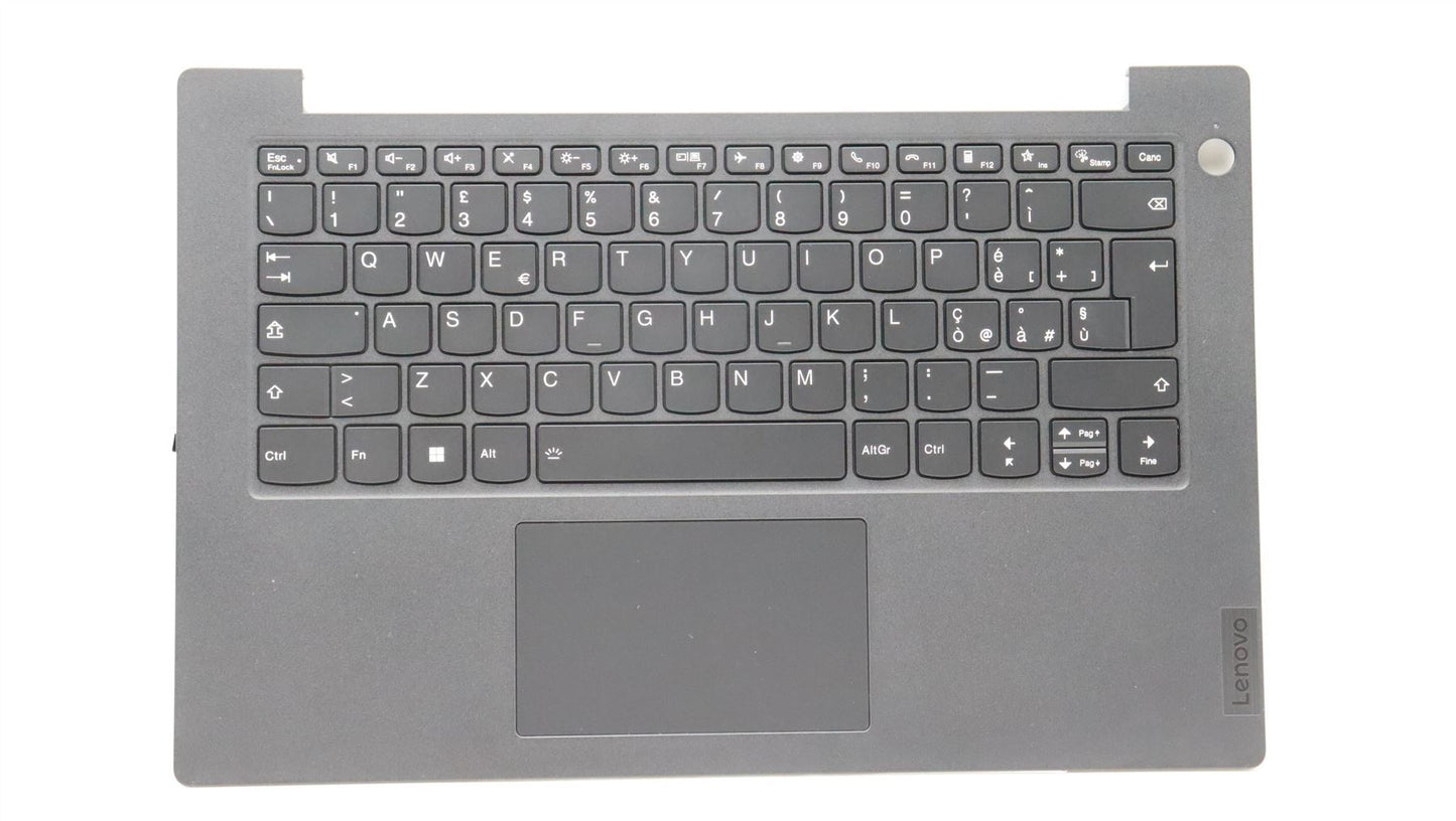Lenovo K14 Keyboard Palmrest Top Cover Italian Black 5M11G25915