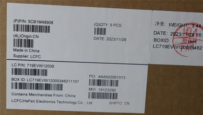 Lenovo V15 G4 IAH Palmrest Cover Touchpad Keyboard Italian Black 5CB1M48908