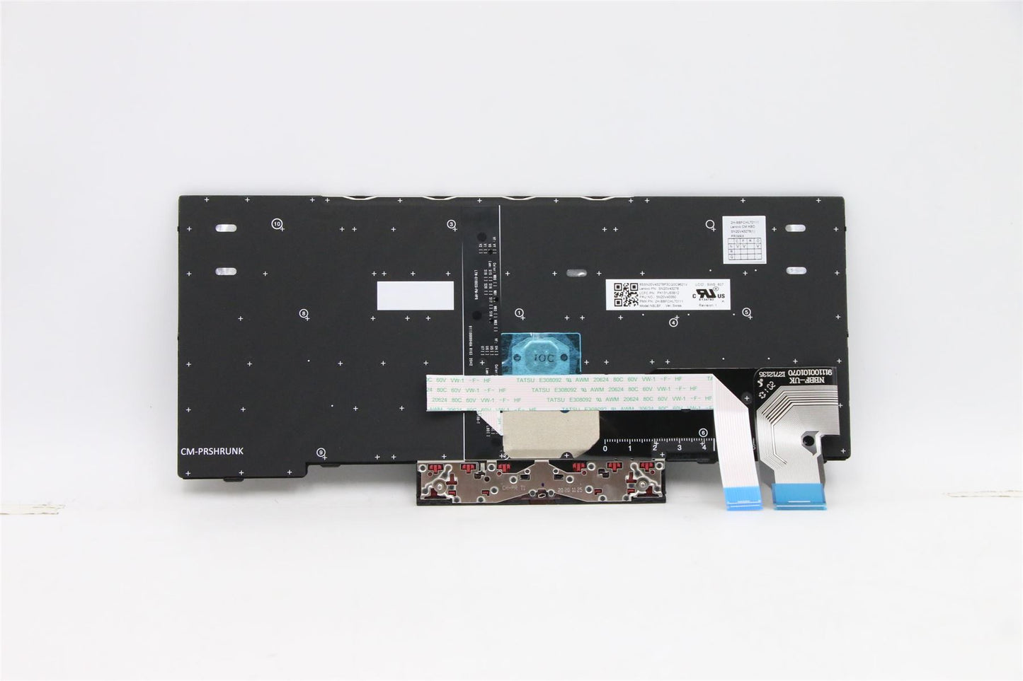 Lenovo ThinkPad L13 2 X13 Keyboard Swiss Black Backlit 5N20V43350