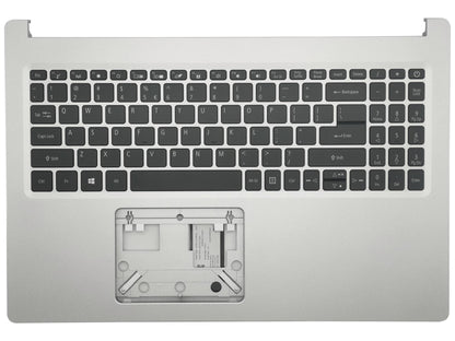 Acer Aspire A515-54 A515-54G Palmrest Cover Keyboard Silver Backlit 6B.HDGN7.060