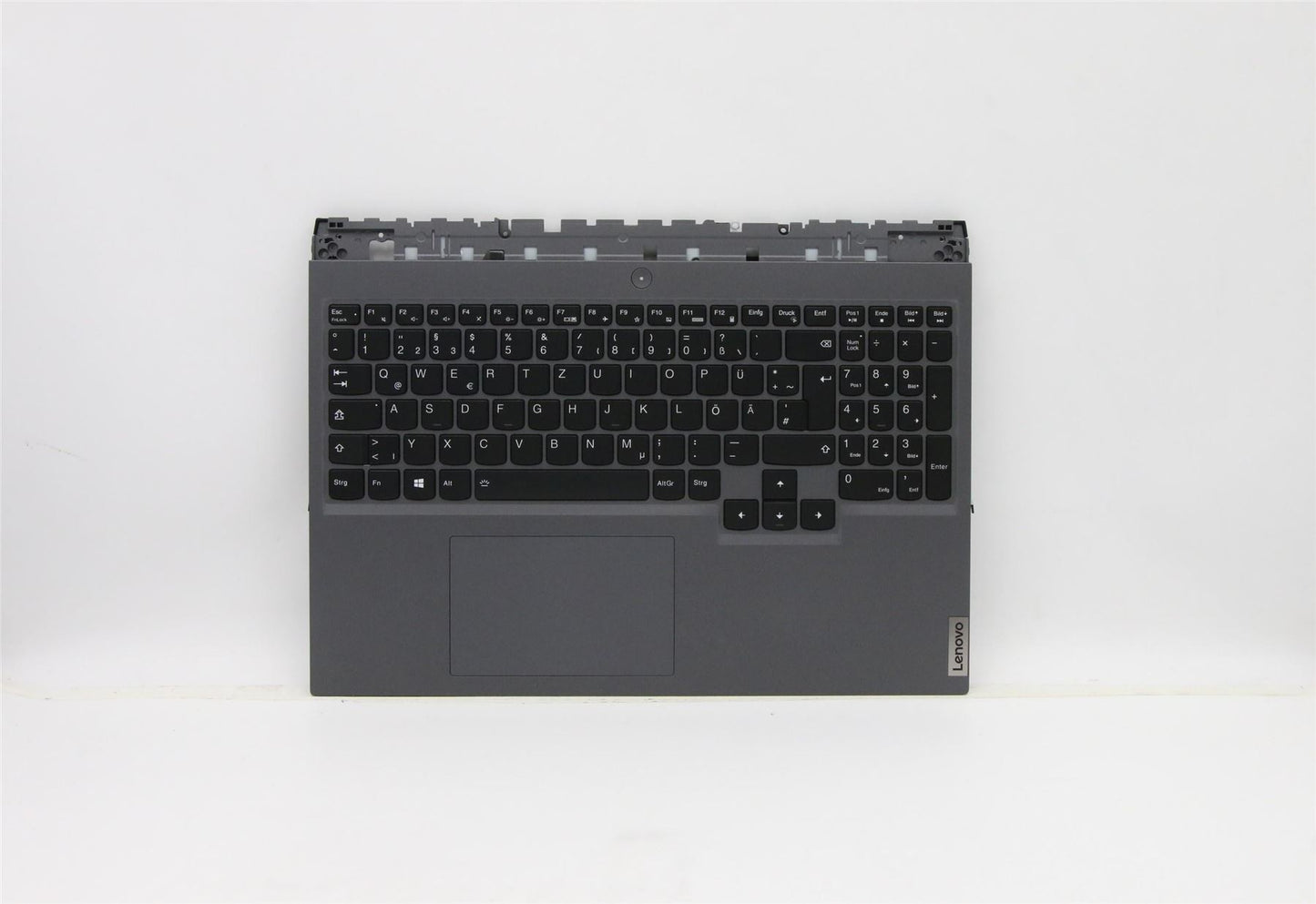 Lenovo Legion 5 Pro-16ACH6H Keyboard Palmrest Top Cover German Black 5CB1C14955