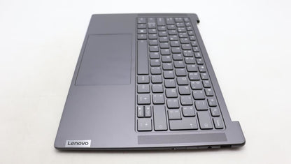 Lenovo Yoga 7 14APH8 Palmrest Cover Touchpad Keyboard Belgian Grey 5CB1L80268