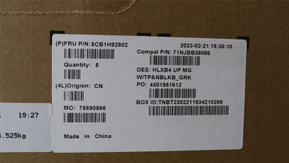 Lenovo ThinkBook 14 G4 ABA Palmrest Cover Touchpad Keyboard Greek 5CB1H92802