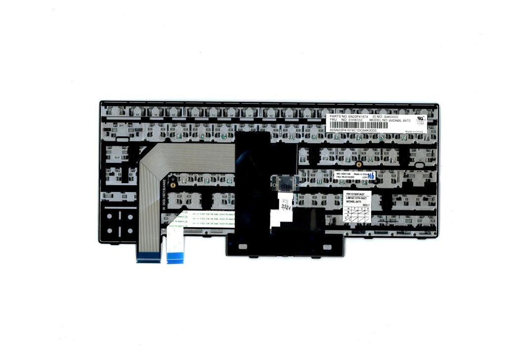 Lenovo ThinkPad T480 A485 Keyboard Thai Black 01HX332