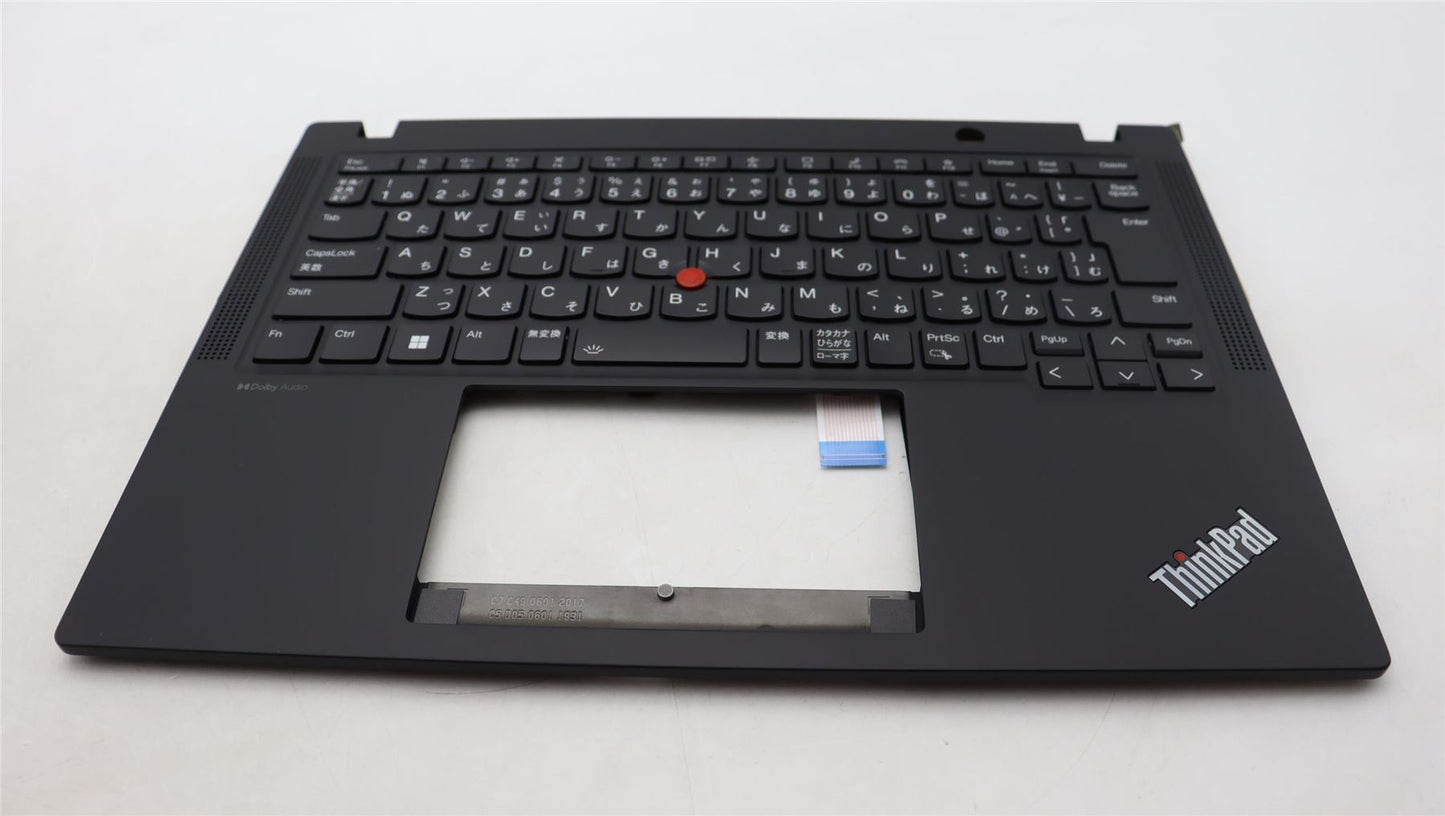 Lenovo ThinkPad X13 Gen 4 Keyboard Palmrest Top Cover Japanese Black 5M11H94528