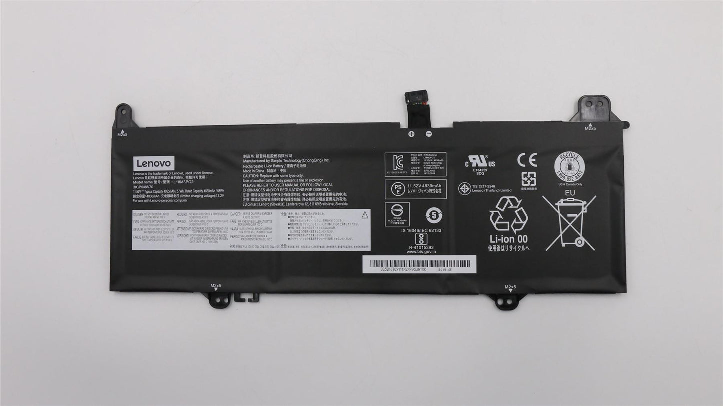 Lenovo CapelaSP/AL18M3PG311.52V57Wh3cellbty 5B10T09111