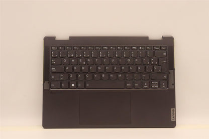 Lenovo Yoga 7 14IAL7 Palmrest Cover Touchpad Keyboard Spanish 5CB1J02475