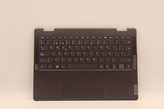 Lenovo Yoga 7 14IAL7 Palmrest Cover Touchpad Keyboard Spanish 5CB1J02475