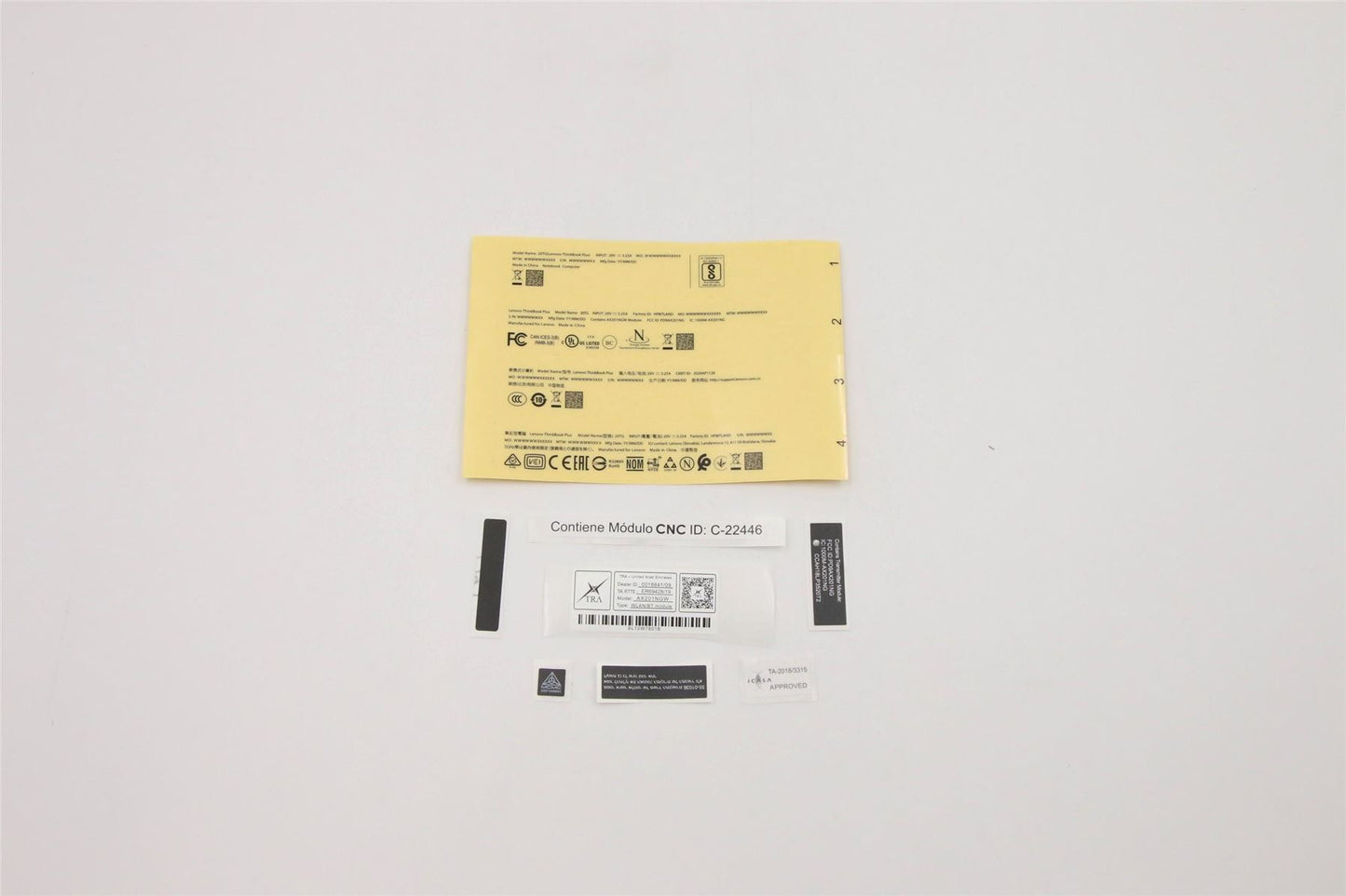 Lenovo LABEL FRU Label Kit 5L10W35092