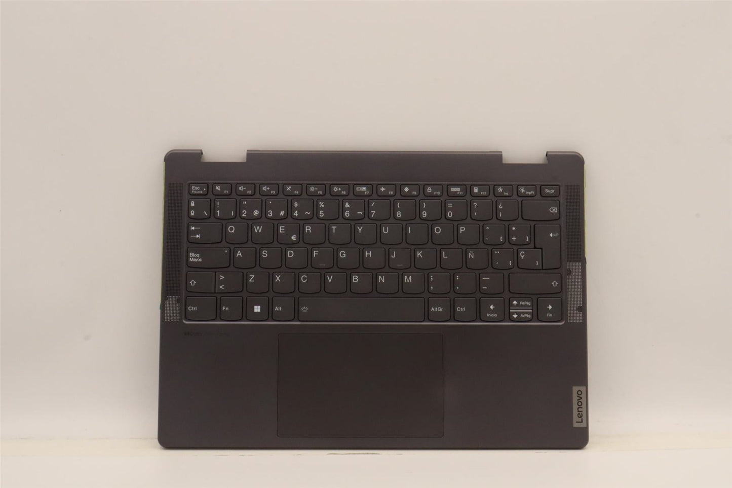 Lenovo Yoga 7 14ARB7 Palmrest Cover Touchpad Keyboard Spanish 5CB1J11133