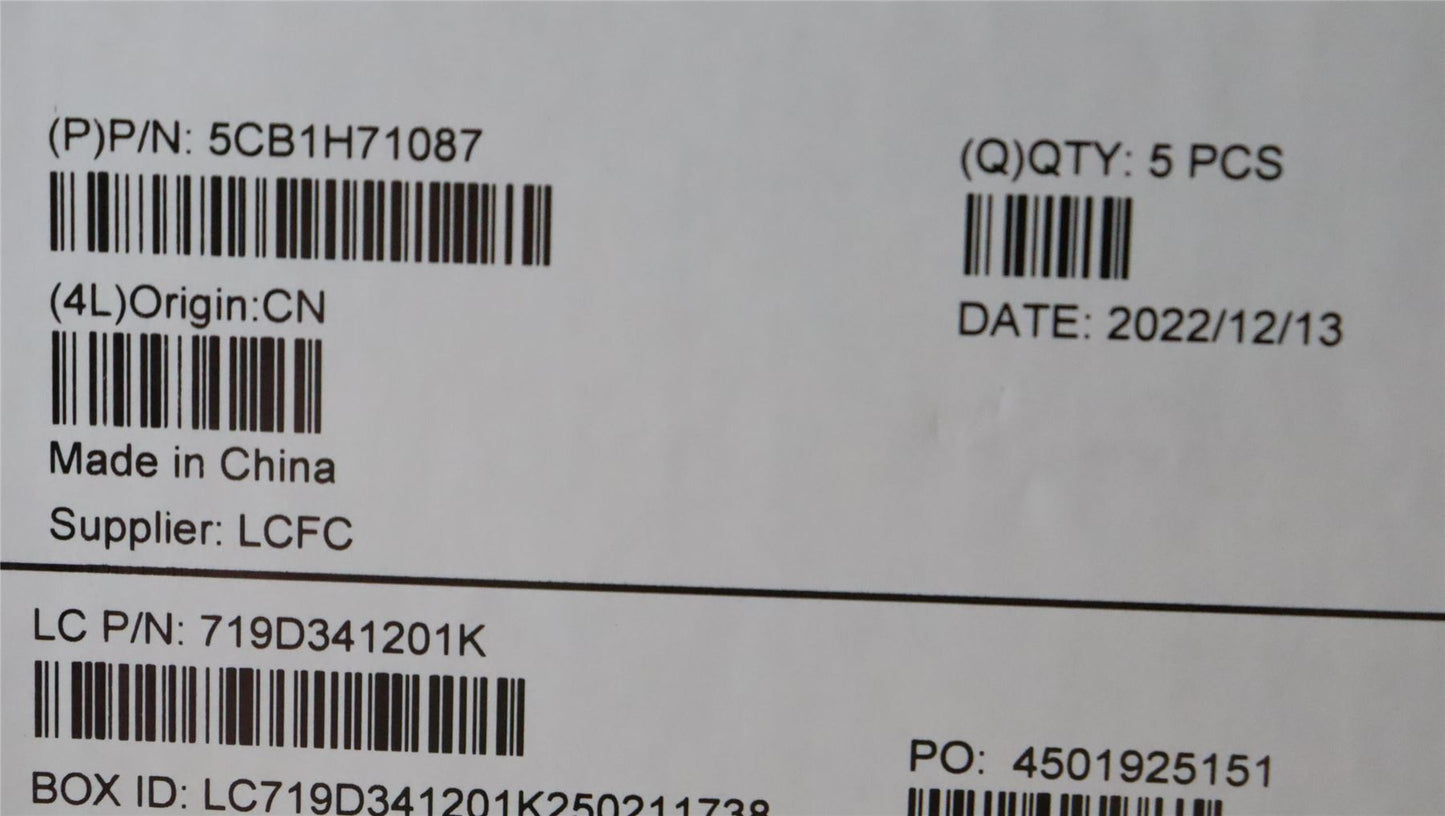 Lenovo Upper Case ASM_HUN L82RG ST W/BU 5CB1H71087