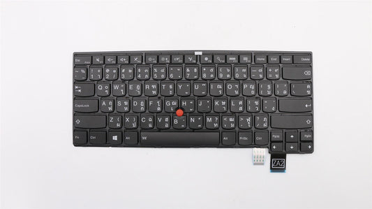 Genuine Lenovo ThinkPad T460p Keyboard Thai Black Backlit 00UR429