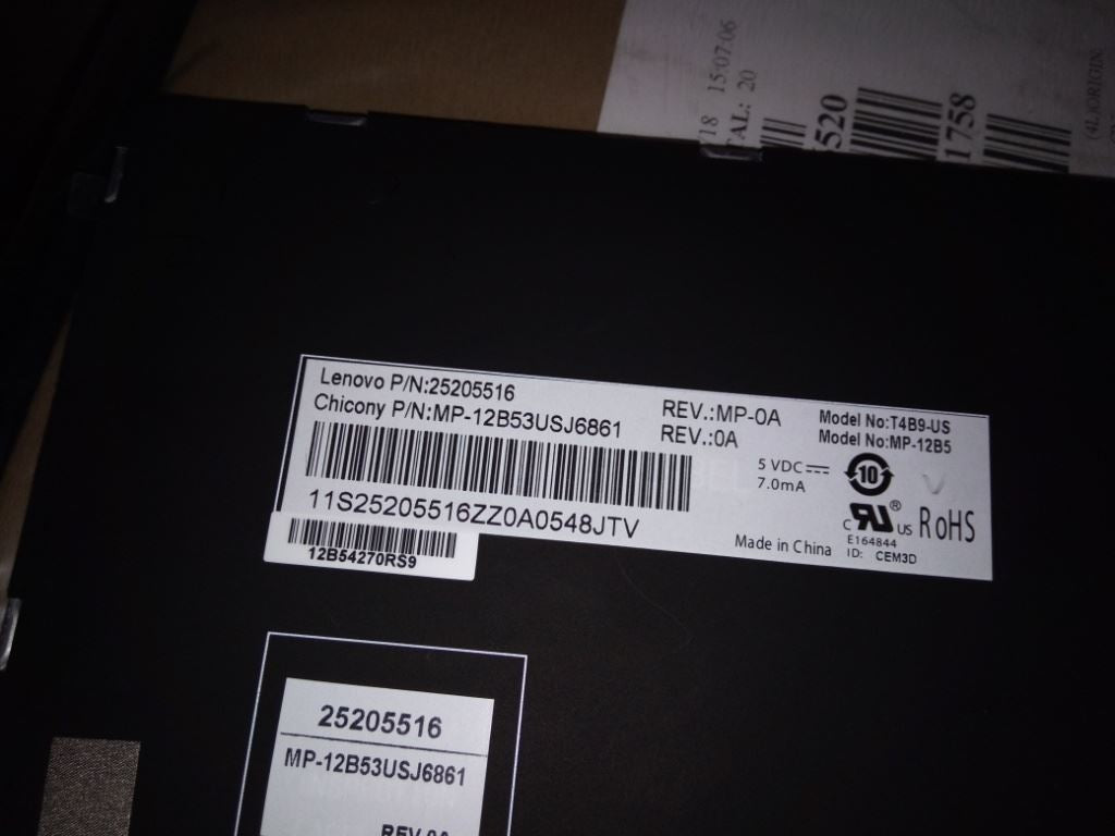 Lenovo CCYT4B9USB101KeyDualcolorKBD（win8） Keyboard 25205516