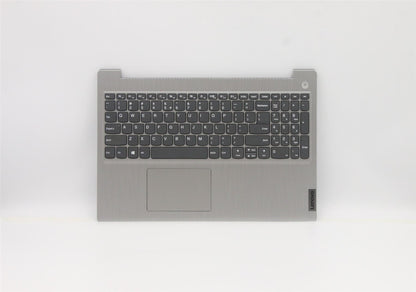 Lenovo IdeaPad 3-15ARE05 3-15IIL05 Keyboard Palmrest Top Cover Grey 5CB0X57500