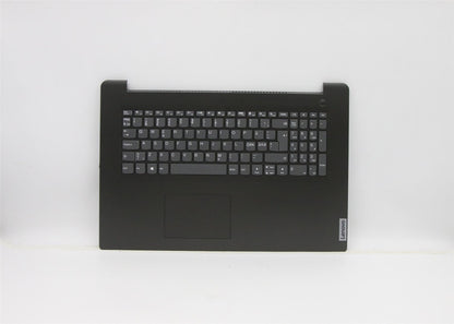 Lenovo V17 G2-ITL Palmrest Cover Touchpad Keyboard Nordic Black 5CB1D01891