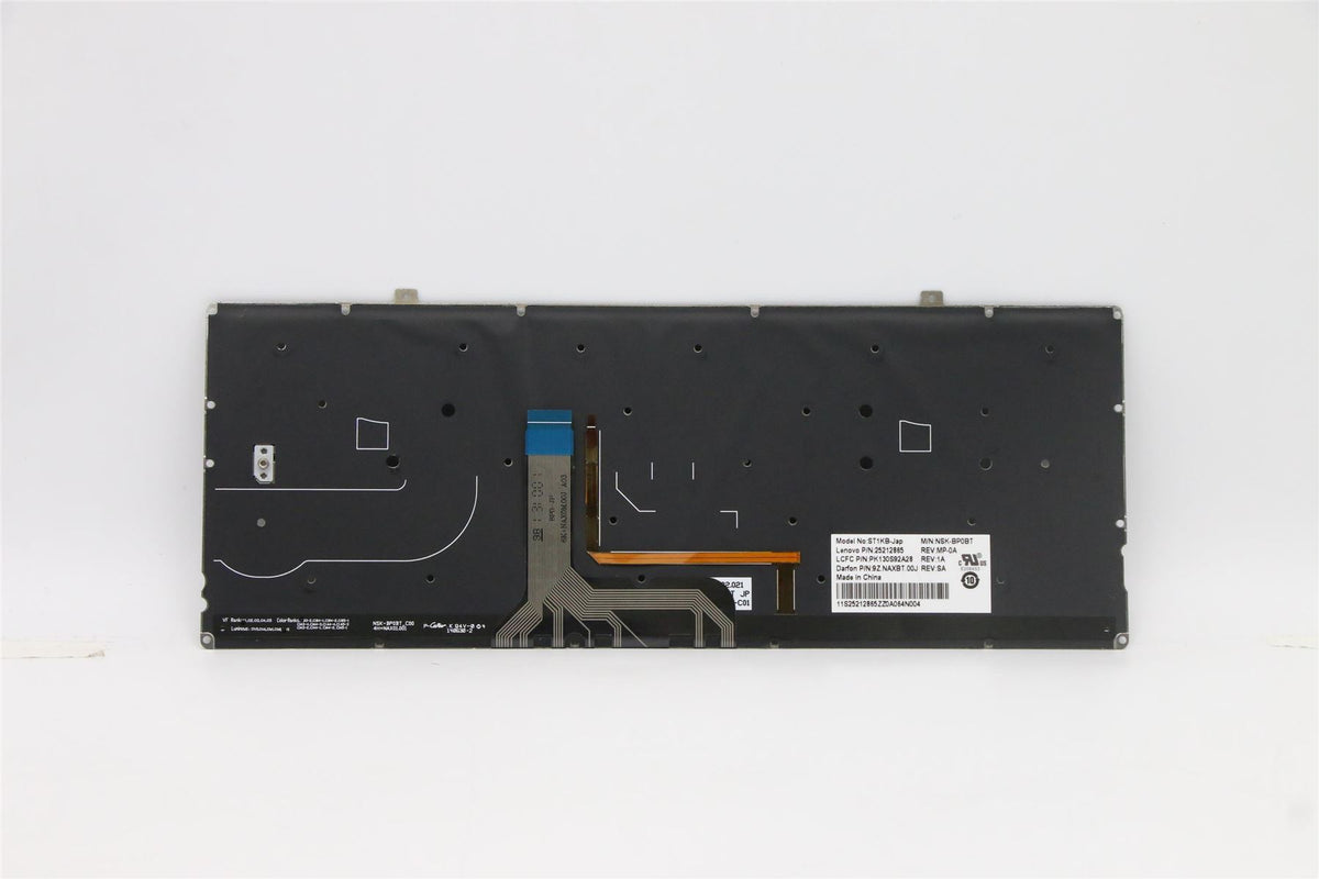 Lenovo DFST1KBJap88keyBLKKeyBacklight KBD Keyboard 25212865