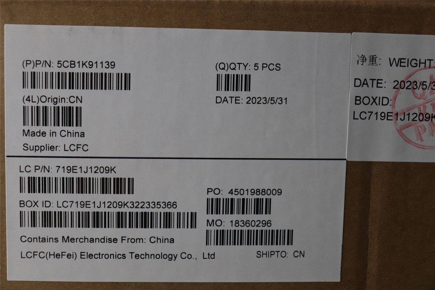 Lenovo IdeaPad 3 15IAN8 Palmrest Cover Touchpad Keyboard US 5CB1K91139