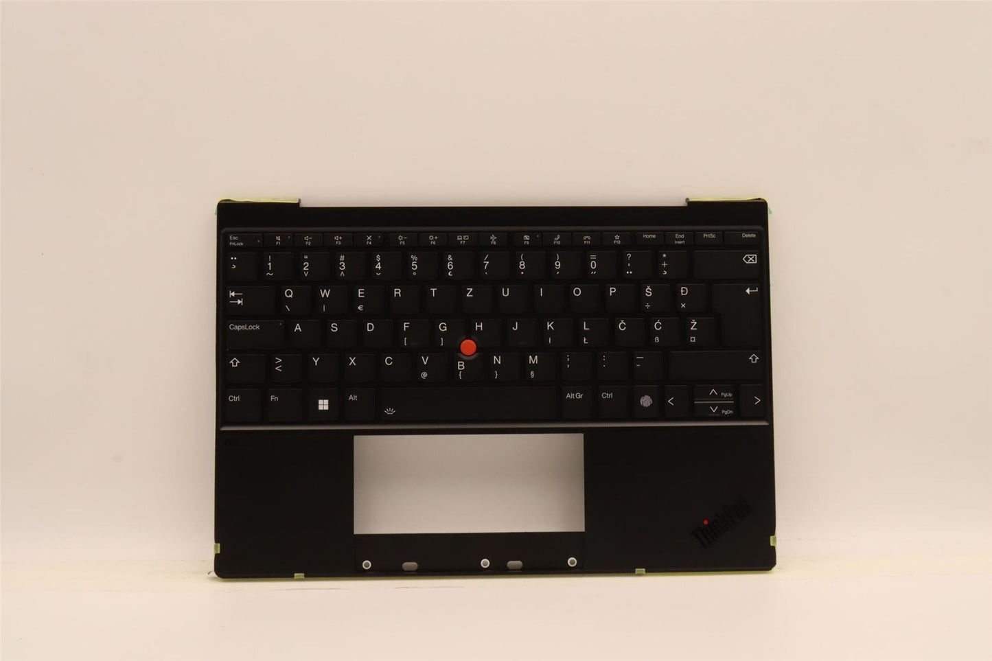 Lenovo ThinkPad Z13 Gen 1 Keyboard Palmrest Top Cover Slovenian Black 5M11H94984