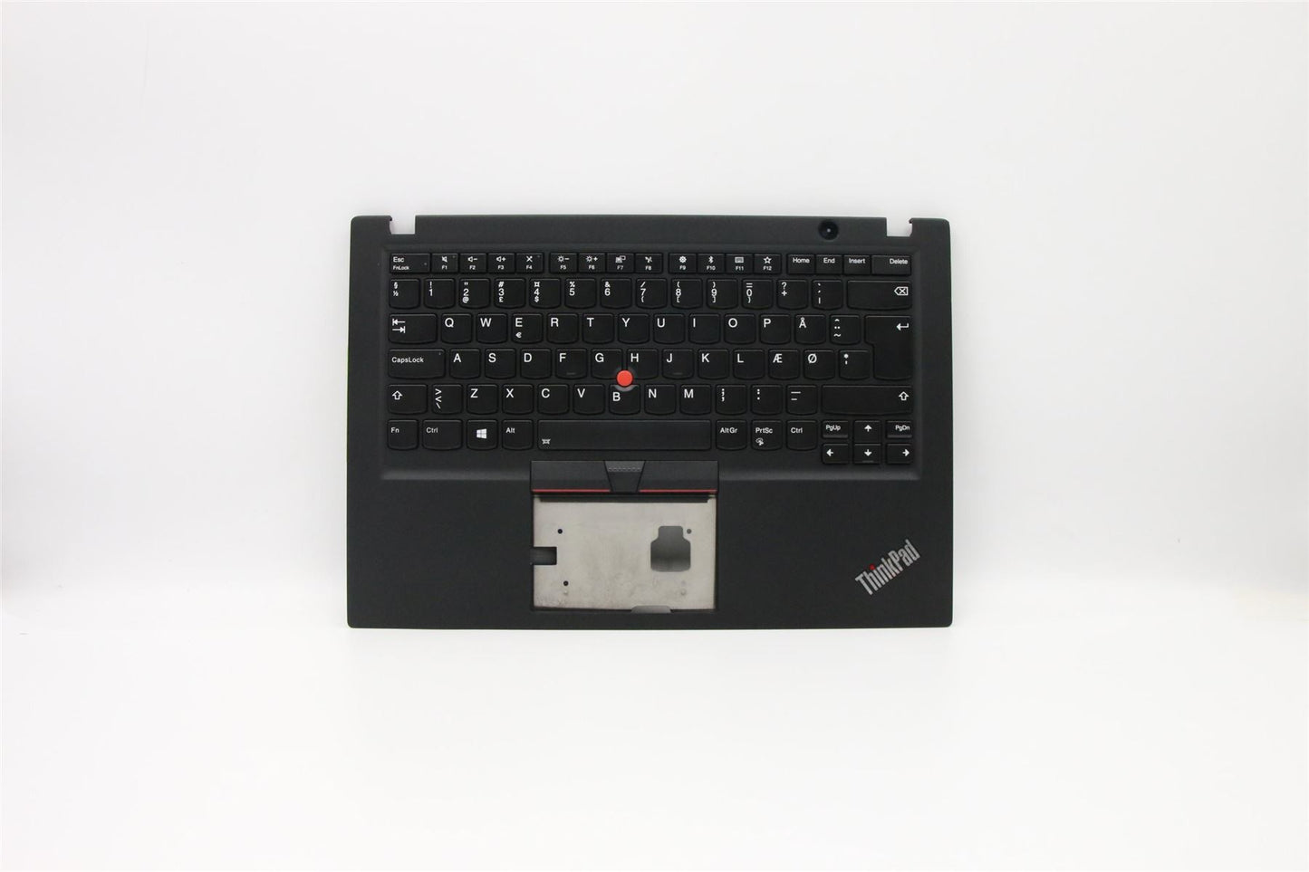 Lenovo ThinkPad T495s Keyboard Palmrest Top Cover Danish Black 5M11A08707