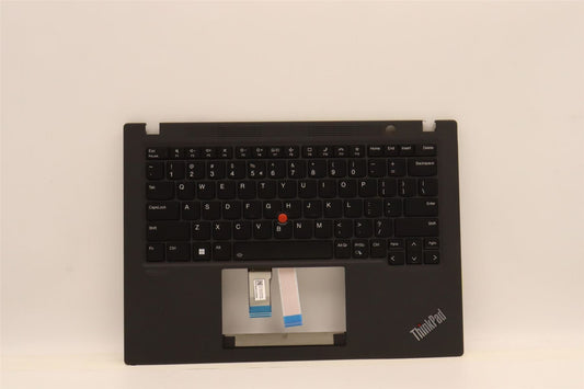 Lenovo ThinkPad T14s Gen 3 Palmrest Cover Keyboard US Europe Black 5M11H27351