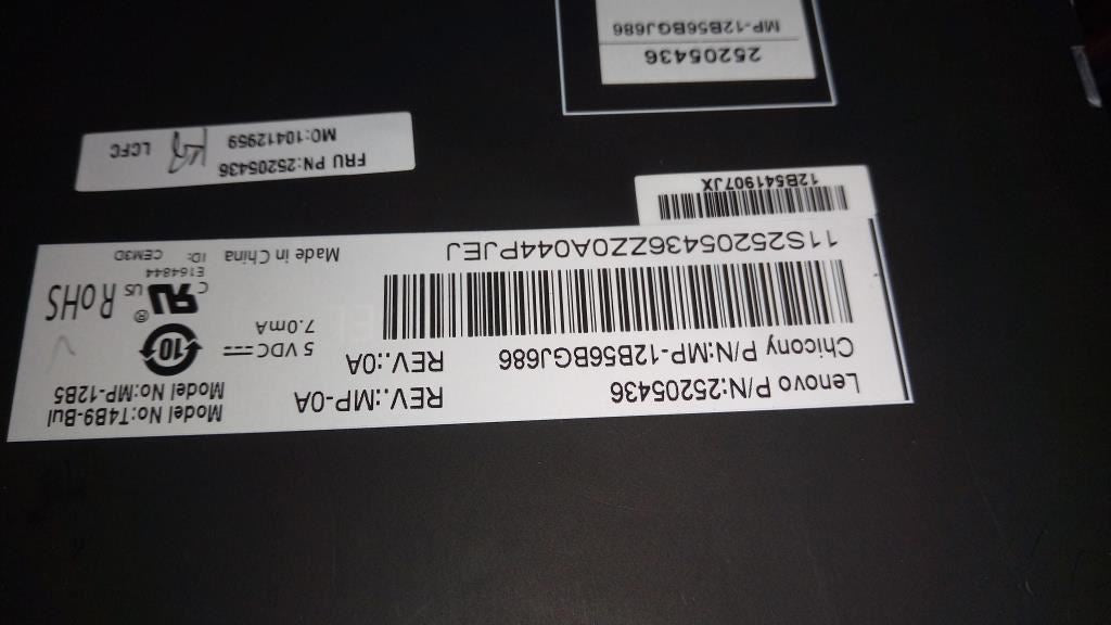 Lenovo CCYT4B9BUL102KeyDualcolorBL KBD（win8） Keyboard 25205436