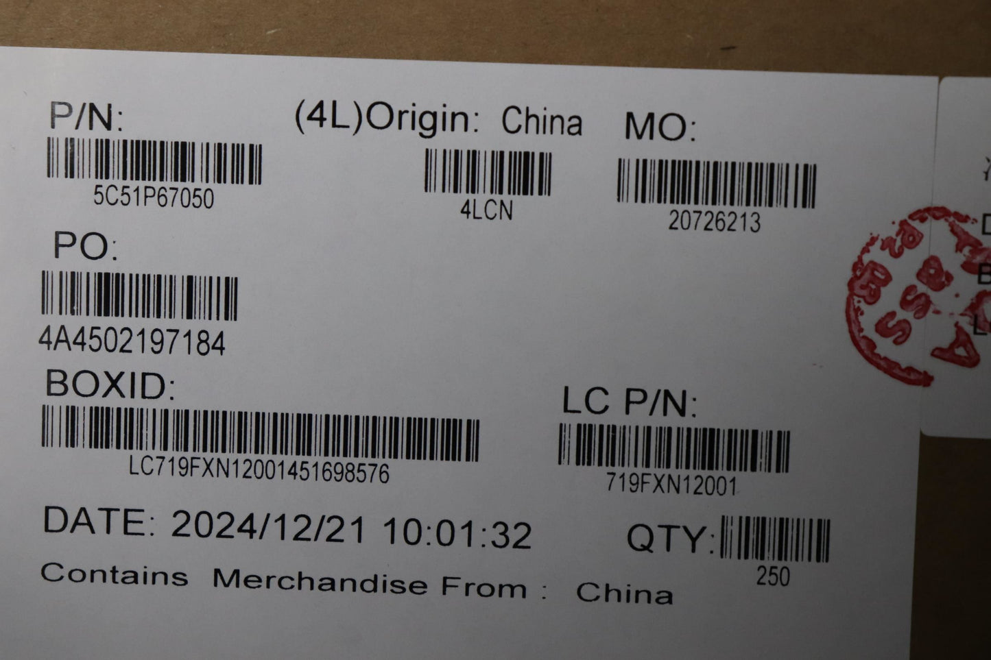 Lenovo CARDPOP IO/B NSG463 I/O WWAN Board 5C51P67050
