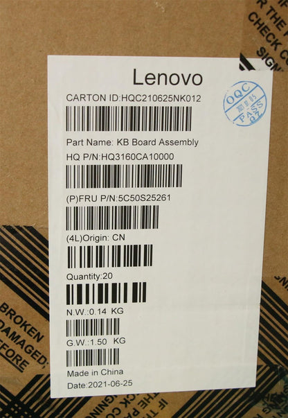 Lenovo USB Board H 20WJ 5C50S25261