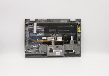 Lenovo Yoga X1 3rd Keyboard Palmrest Top Cover Japanese Silver Backlit 02HL902