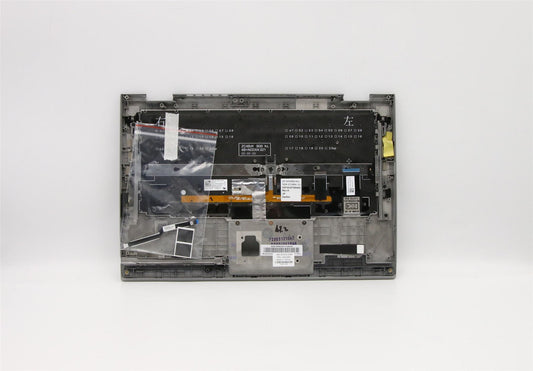 Lenovo Yoga X1 3rd Keyboard Palmrest Top Cover Japanese Silver Backlit 02HL902