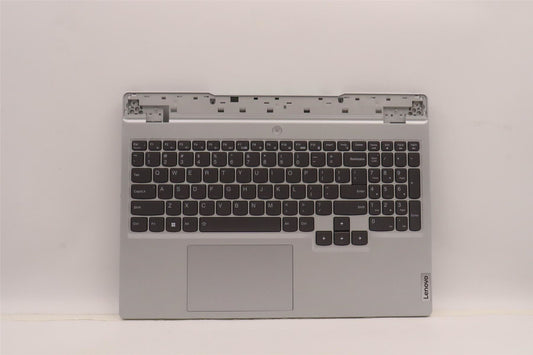 Lenovo 5 15IAH7H Palmrest Cover Touchpad Keyboard US Cloud Grey 5CB1F38699