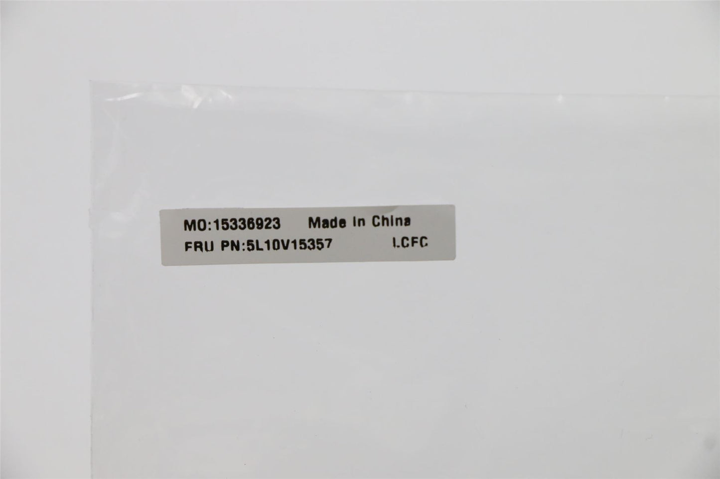 Lenovo LABEL FRU System Label Kit Black 5L10V15357