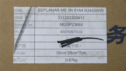 Lenovo MB 3N 81A4 N3450 WIN UMA R2G32G 5B20P23684