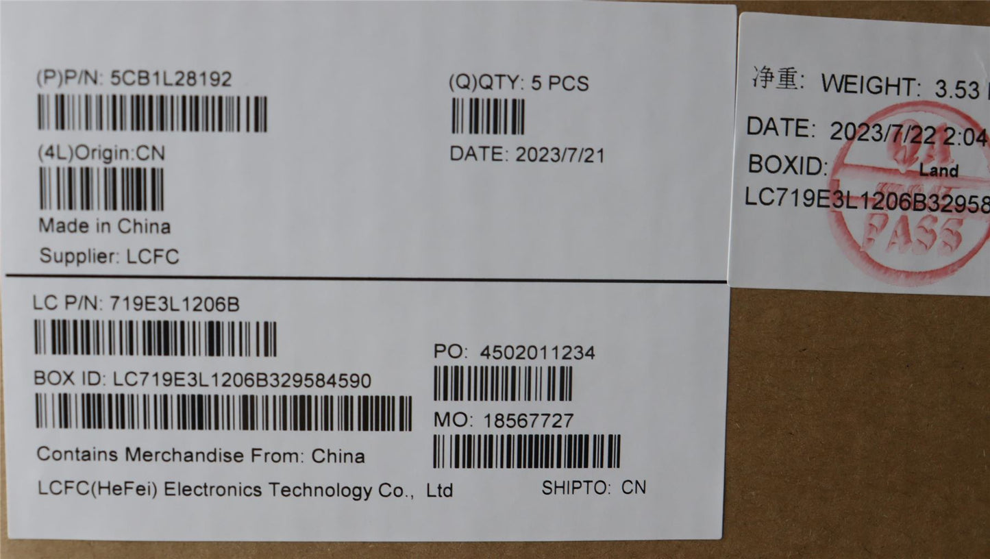Lenovo IdeaPad 3 15AMN8 Palmrest Cover Touchpad Keyboard German 5CB1L28192