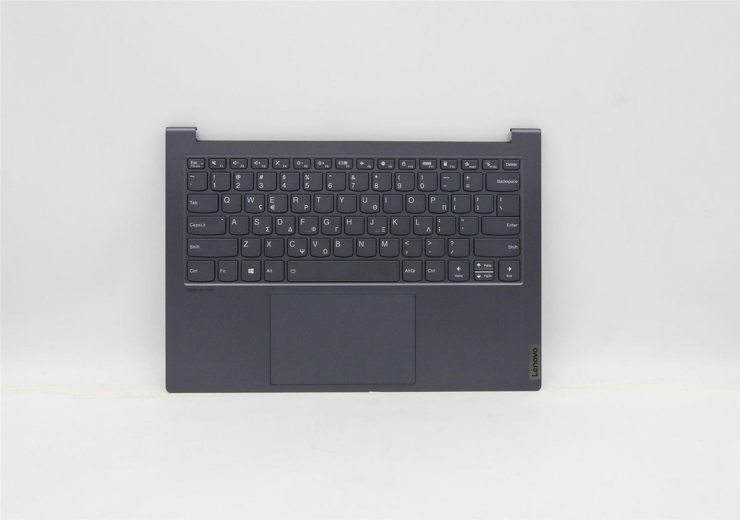 Lenovo Yoga 7 14ITL5 Palmrest Cover Touchpad Keyboard Greek Grey 5CB0Z97212