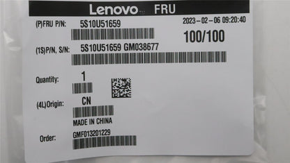 Lenovo SCREW.F.H.T5*10mm D7...BLACK 5S10U51659