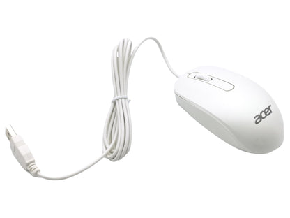 Acer Aspire AC20-720 AZ1-211 AZ1-611 AZ1-612 USB Wired Mouse White DC.11211.00T