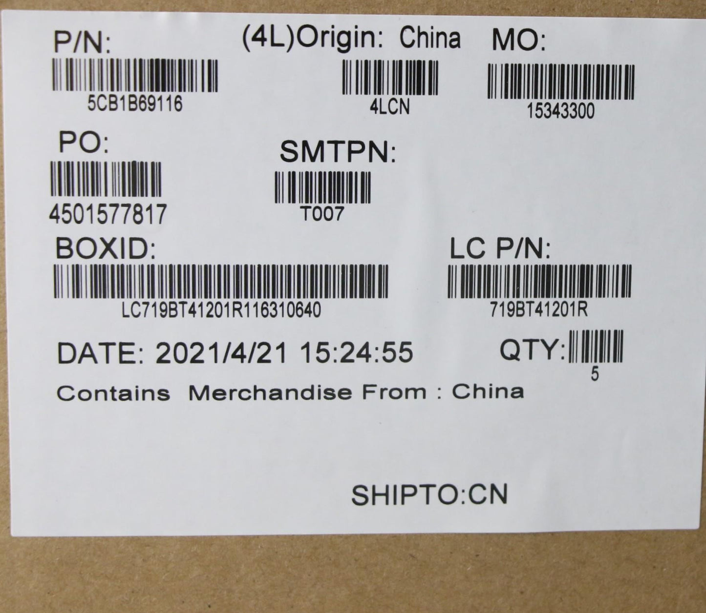 Lenovo IdeaPad 3-15ITL6 3-15ADA6 Palmrest Cover Touchpad Keyboard Slovenian 5CB1B69116