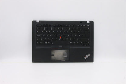 Lenovo ThinkPad T14s Keyboard Palmrest Top Cover Danish Black 5M10Z54170