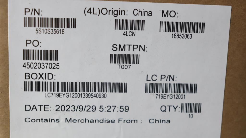 Lenovo SCREW SCREW L 82YY KITS 5S10S35618