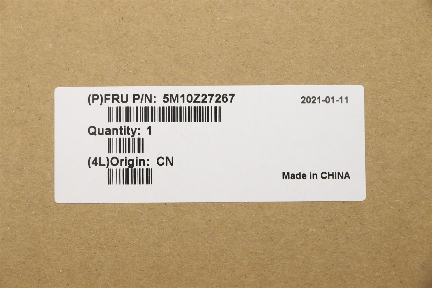 Lenovo ThinkPad E14 Gen 2 Palmrest Cover Keyboard French Black 5M10Z27267