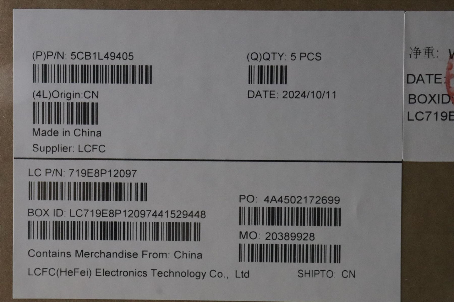Lenovo IdeaPad 3 14IRU8 Palmrest Cover Touchpad Keyboard US Europe 5CB1L49405