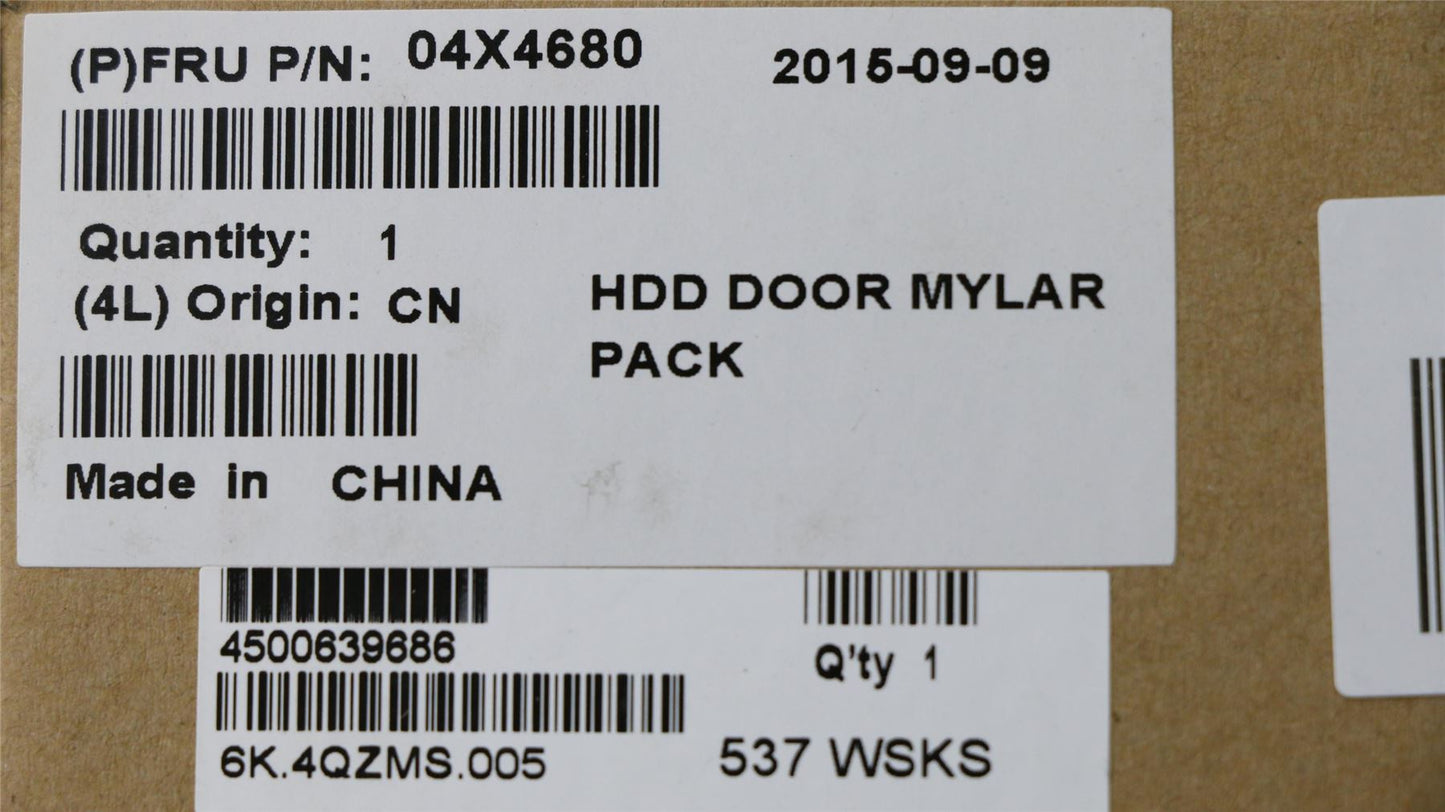 Lenovo MECHANICAL FRU Screw cap for HDD door 04X4680