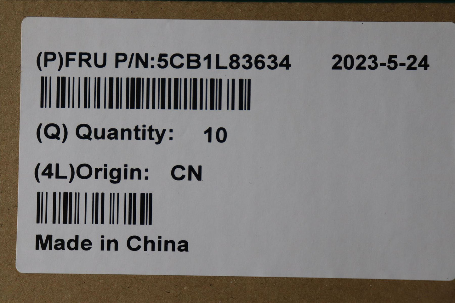Lenovo Hinge Cover w/Antenna C 82Y3 White 5CB1L83634