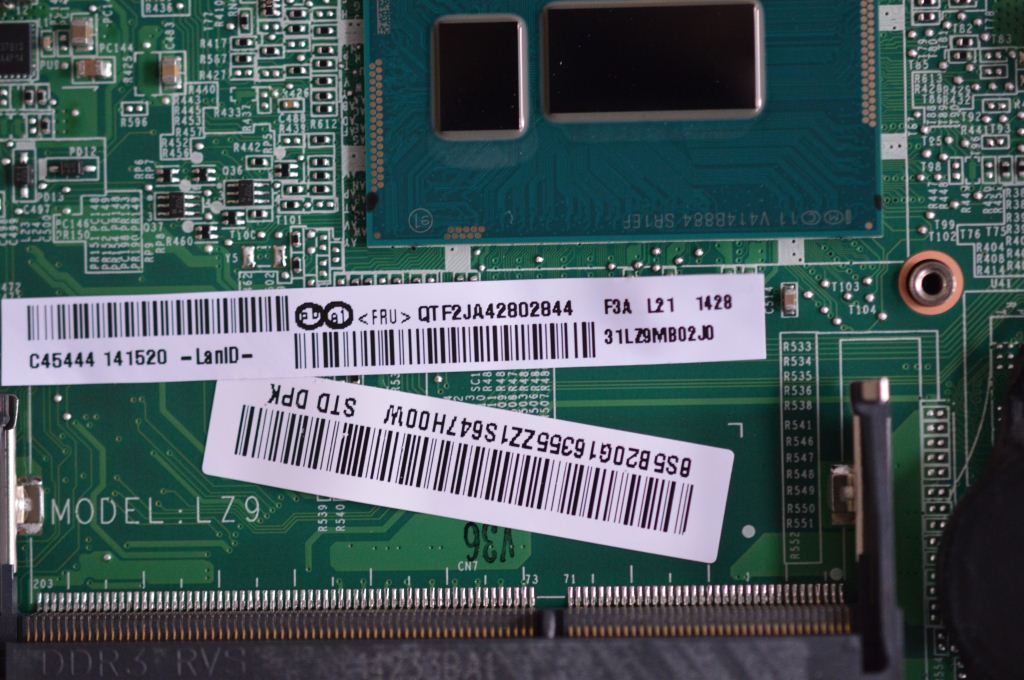 Lenovo 5B20G16355 MB Q U430P W8S DIS 4210 2G