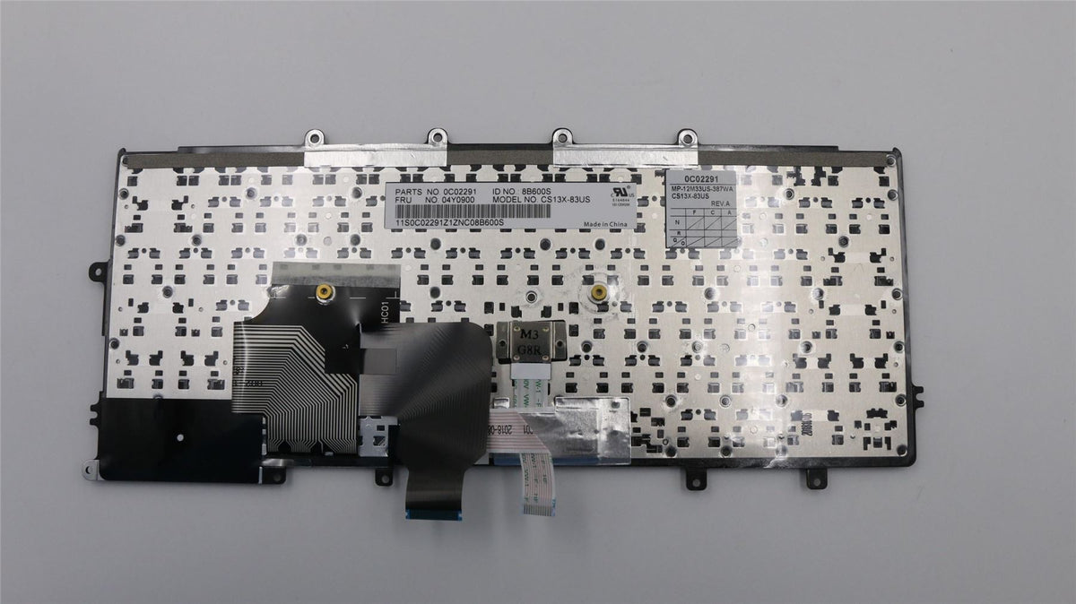 Genuine Lenovo ThinkPad X240 X250 Keyboard US Black 04Y0900