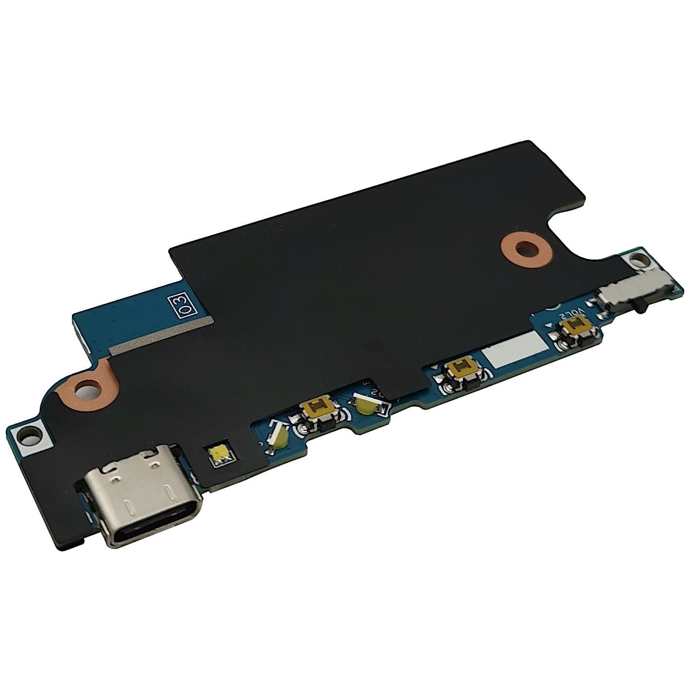 Genuine HP Chromebook 14C-CC USB-C Power Volume Button Board M47331-001