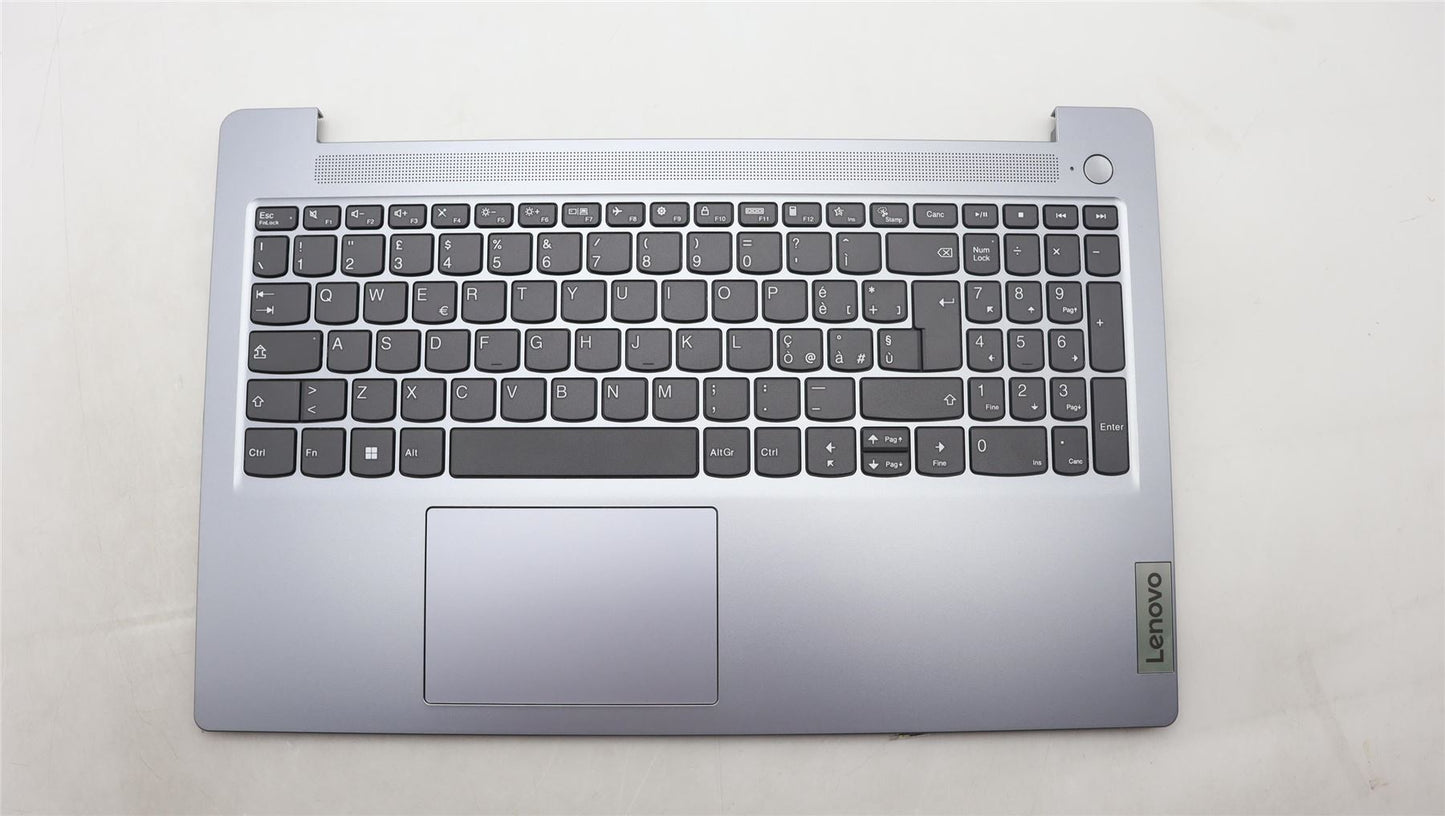 Lenovo IdeaPad 3 15IAH8 Palmrest Cover Touchpad Keyboard Italian 5CB1M24335