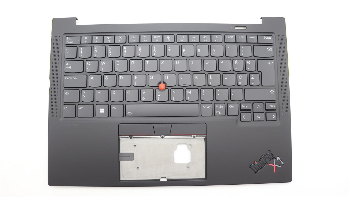 Lenovo ThinkPad X1 11th Gen Keyboard Palmrest Top Cover Slovenian 5M11H62692