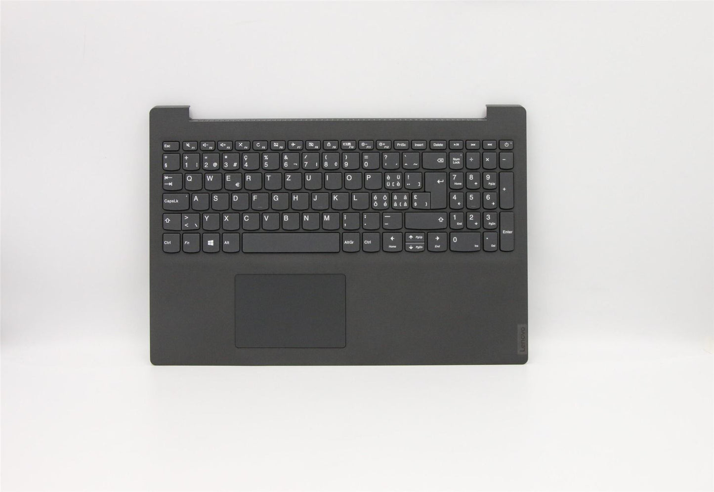 Lenovo V15-IWL Palmrest Touchpad Cover Keyboard Swiss Grey 5CB0W44089